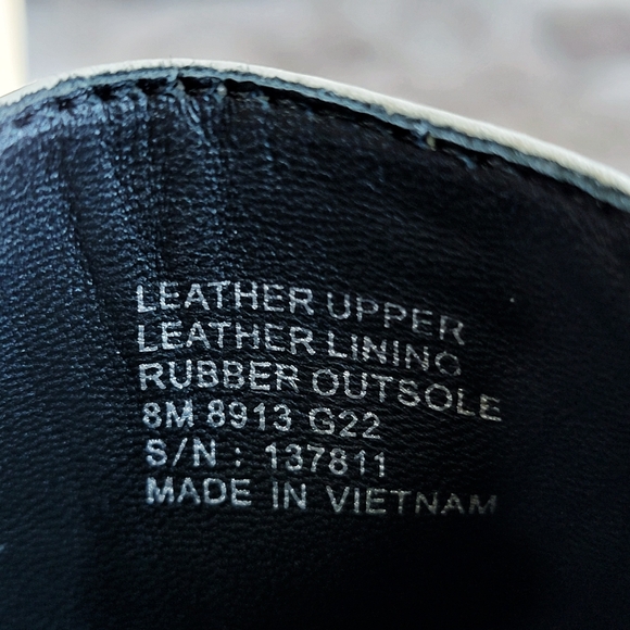 💋LAST DAY!!💋Tory Burch Ivory Leather Benton Boots size 8 - FINAL PRICE - Picture 10 of 11